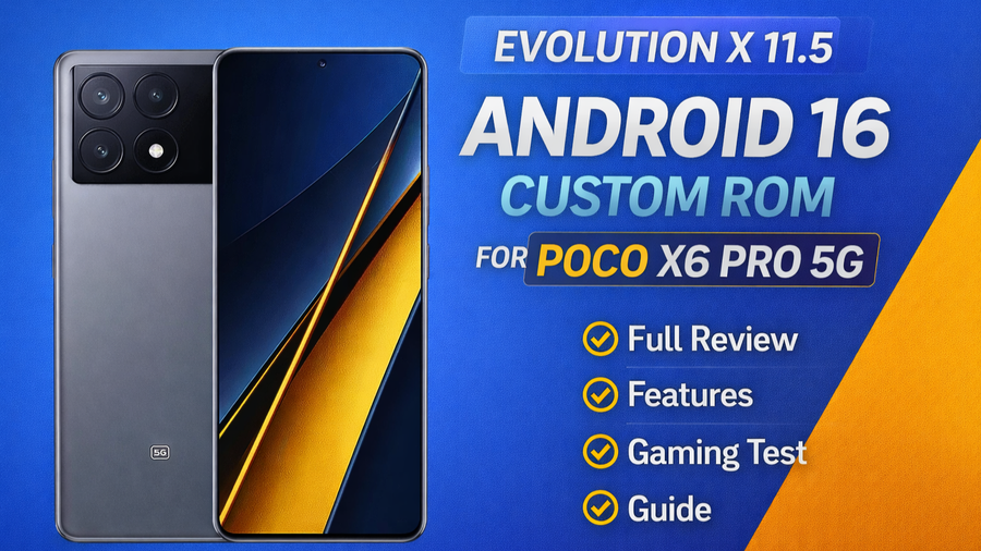 Evolution X 11.5 for Poco X6 Pro 5G